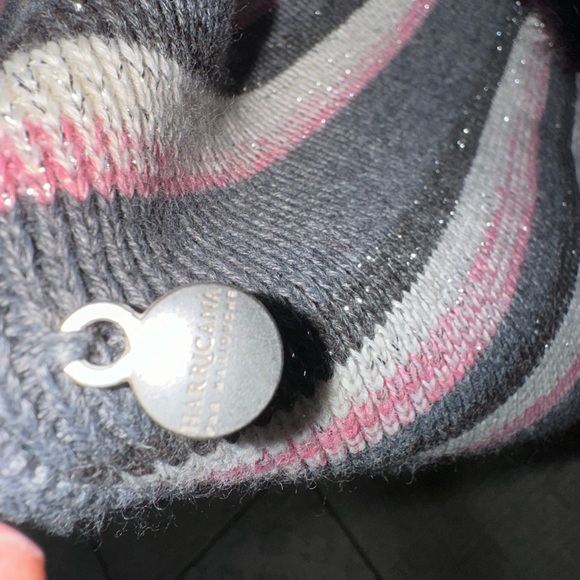 Harriman’s Canadian made merino removable recycled real fur infinity scarf - Picture 9 of 13